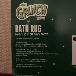 The Grinch | Bath | Grinch Bath Rug | Poshmark